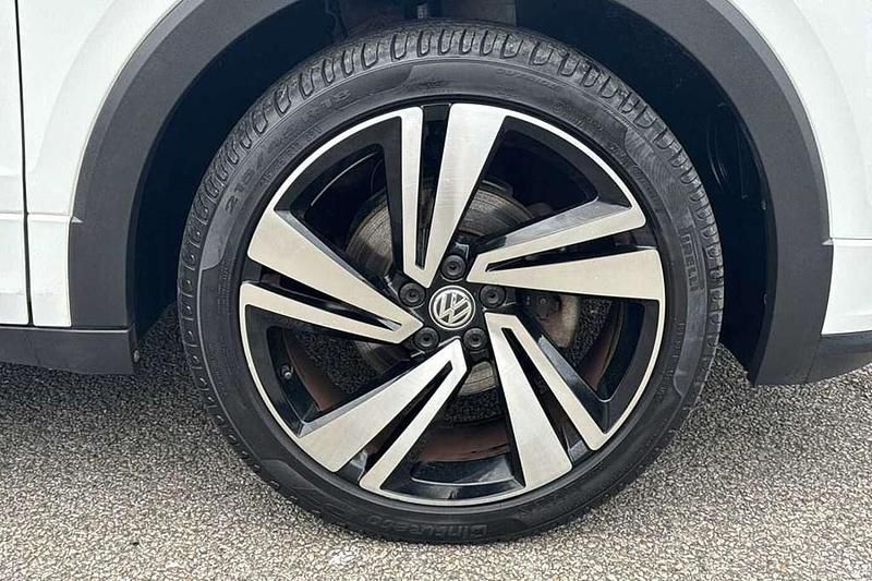 Used VW T-Cross R-line 115 HP (84 kW) 2019 White SUV