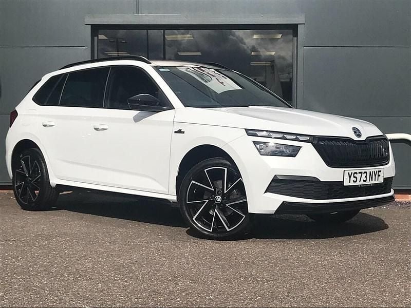 White Used 2023 Skoda 110 R Monte Carlo Hatchback | £18,125 (Fair price) - Image 1/3
