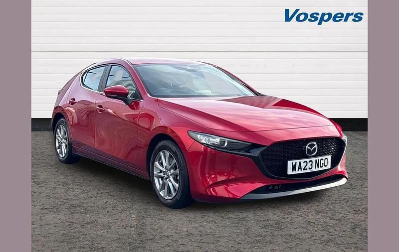 Used Mazda 3 120 HP (88 kW) 2023 Red Hatchback