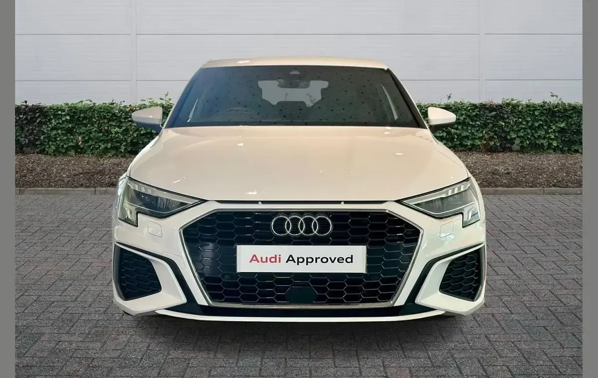 Used Audi A3 S-Line 110 HP (80 kW) 2024 White Hatchback