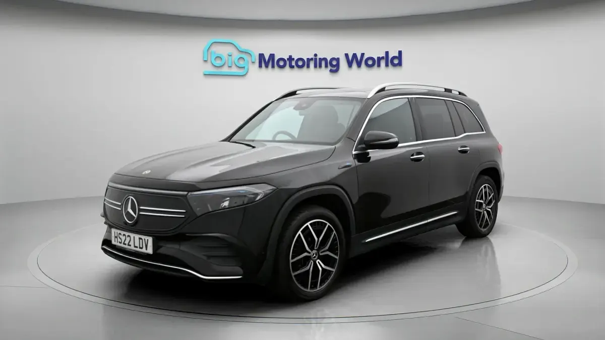 Used Mercedes EQB350 AMG line 214 kW (292 HP) 2022 Black SUV