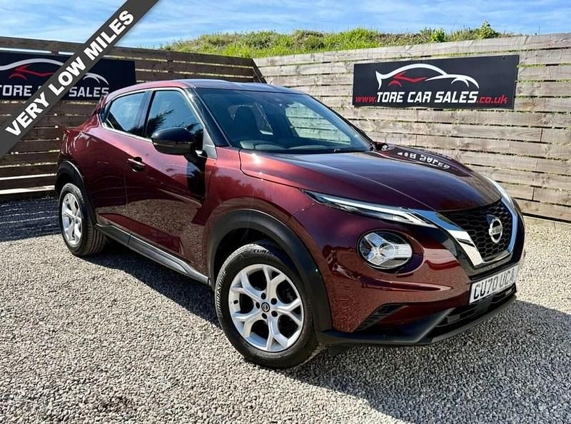 Begagnad Nissan Juke Acenta 117 HK (86 kW) 2020 Röd SUV
