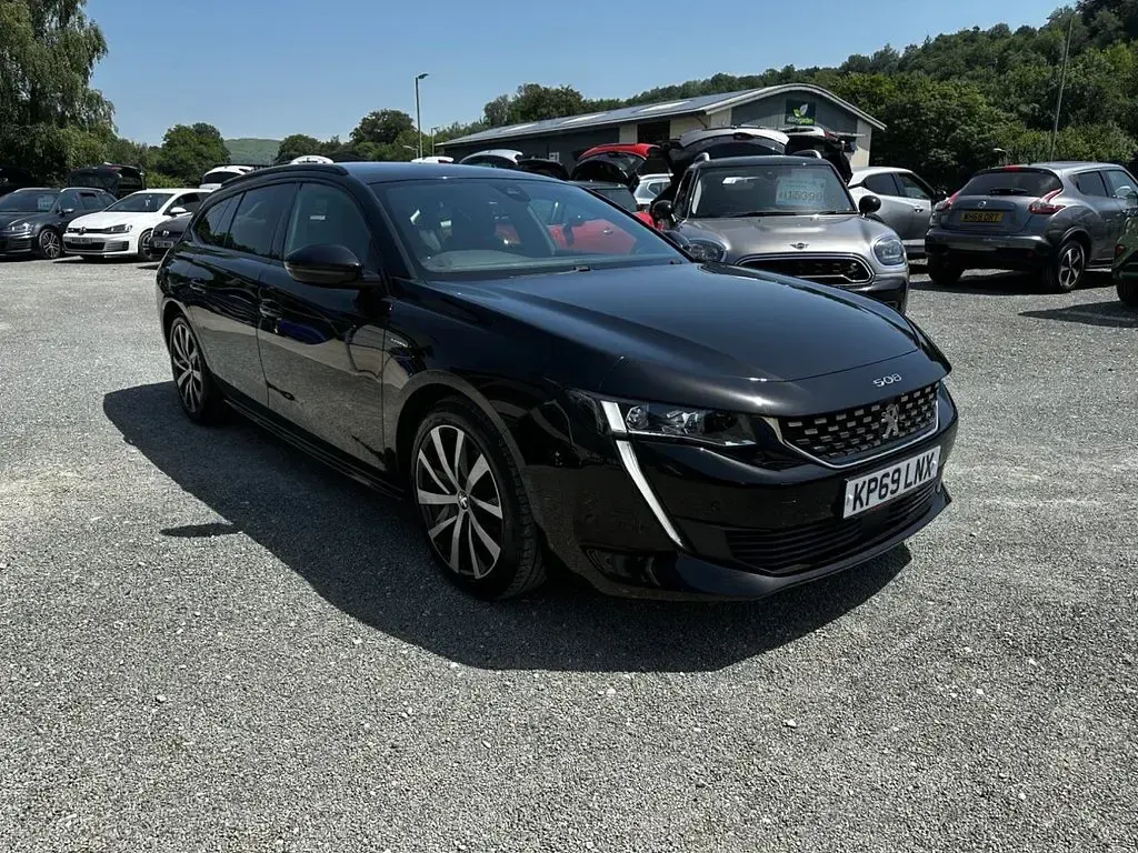 Used Peugeot 508 SW GT-line 130 HP (95 kW) 2019 Black Estate