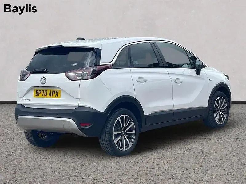 Used Vauxhall Crossland X Elite 130 HP (95 kW) 2021 White SUV