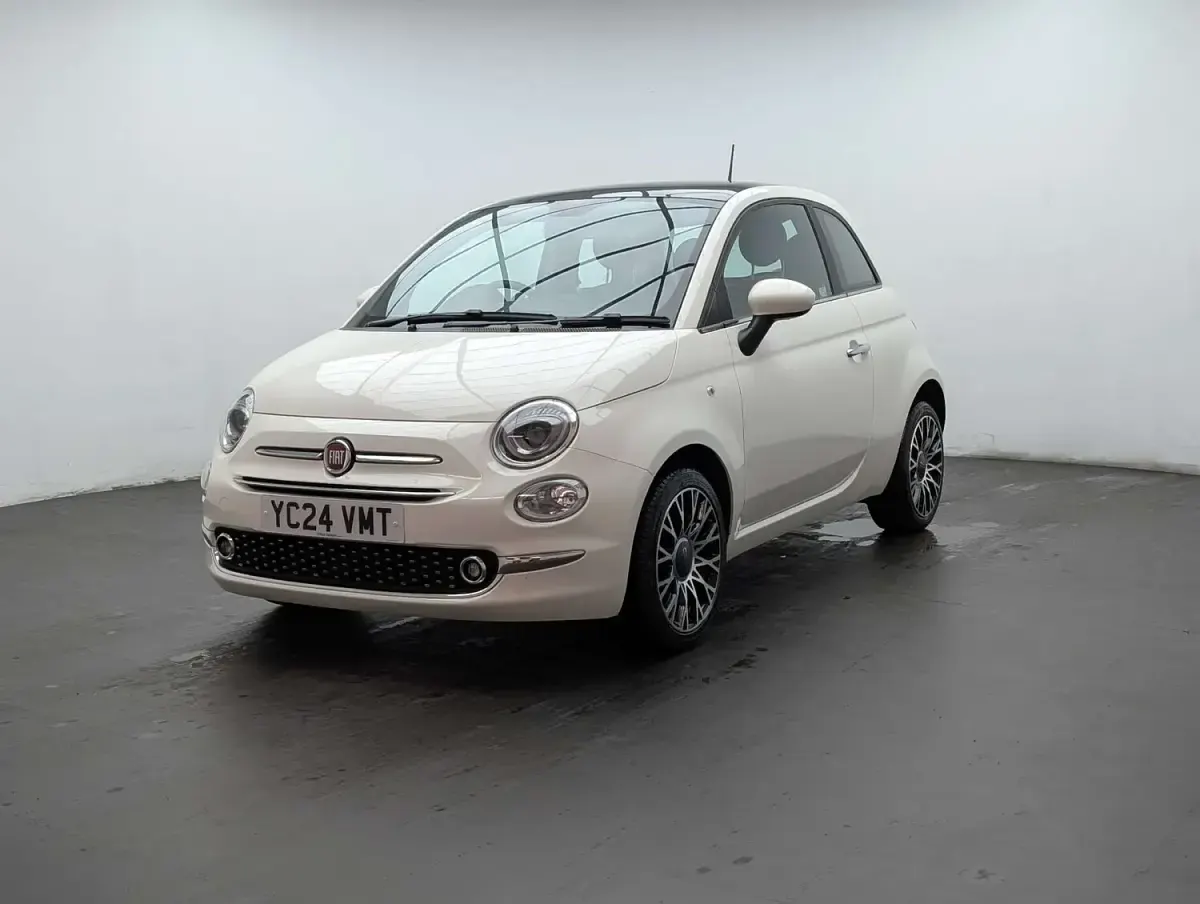 Used Fiat 500 2024 White Hatchback