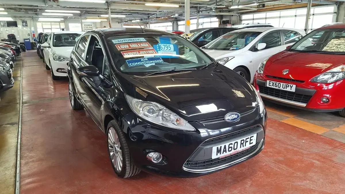 Usado Ford Fiesta Titanium 96 HP (70 kW) 2010 Preto Citadino