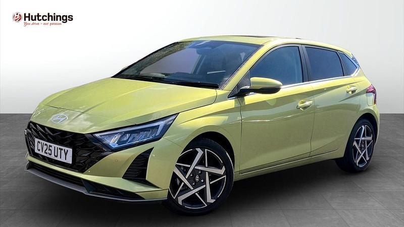 Used Hyundai i20 Ultimate 100 HP (73 kW) 2025 Green Hatchback
