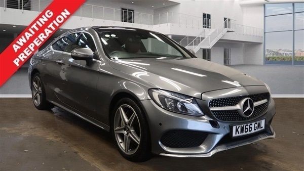 Grey Used 2016 Mercedes C250 AMG line Coupe | £15,498 (A bit pricey) - Image 1/1