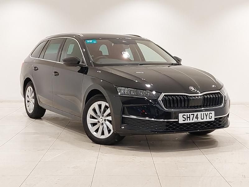 Black Used 2024 Skoda Octavia SE L Estate | £27,798 - Image 1/4