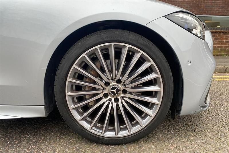 Used Mercedes C200 AMG Line Premium 204 HP (150 kW) 2023 High tech silver Sedan