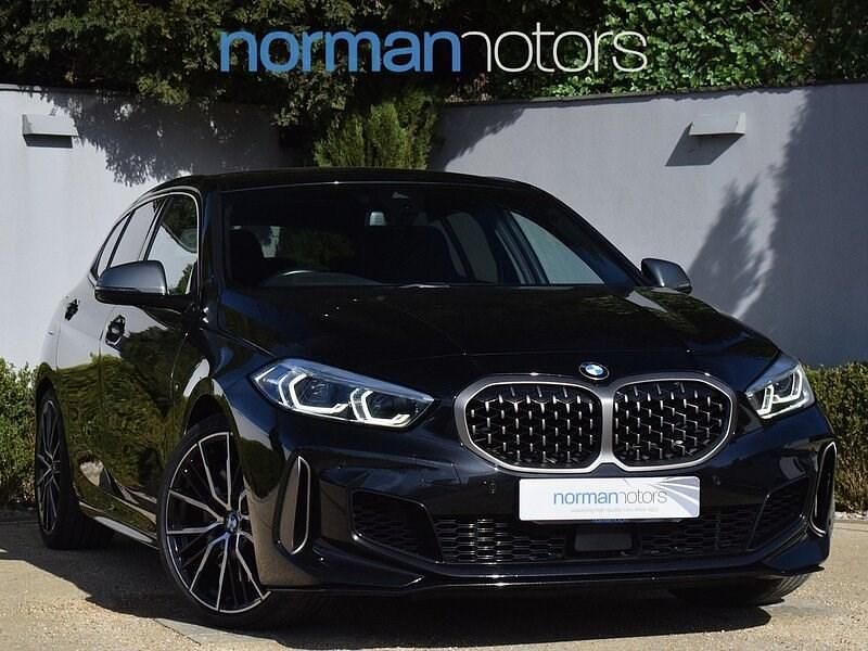 Black Used 2022 BMW M135 Comfort Edition Hatchback | £26,495 (Fair price) - Image 1/3
