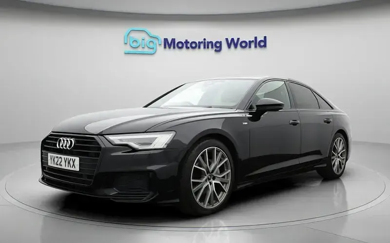 Used Audi A6 Black Edition 204 HP (150 kW) 2021 Black Sedan