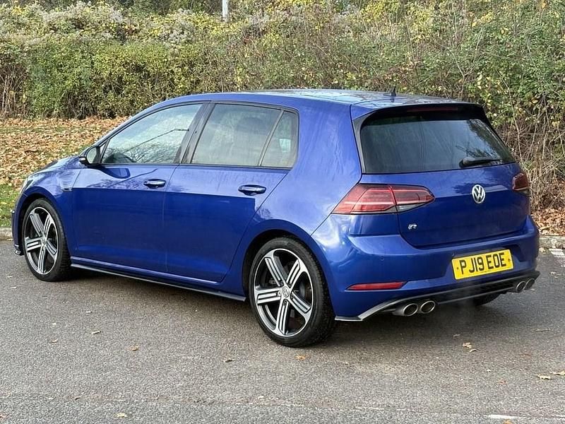 Used VW Golf VII R 300 HP (220 kW) 2019 Blue Hatchback