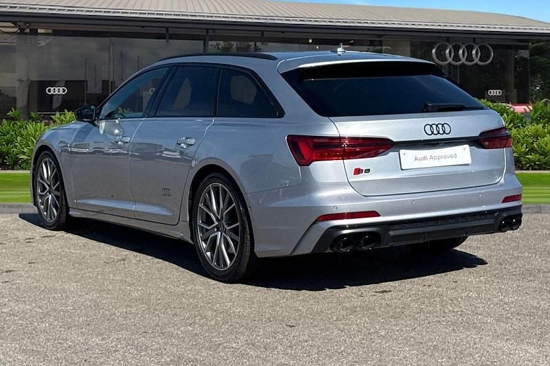 Used Audi S6 Black Edition 344 HP (253 kW) 2022 Silver Estate