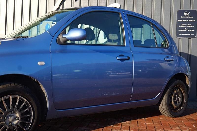 Used Nissan Micra 79 HP (58 kW) 2007 Blue Hatchback