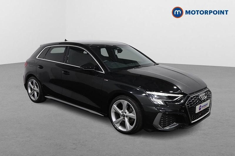 Used Audi A3 S-Line 2023 Black Sedan