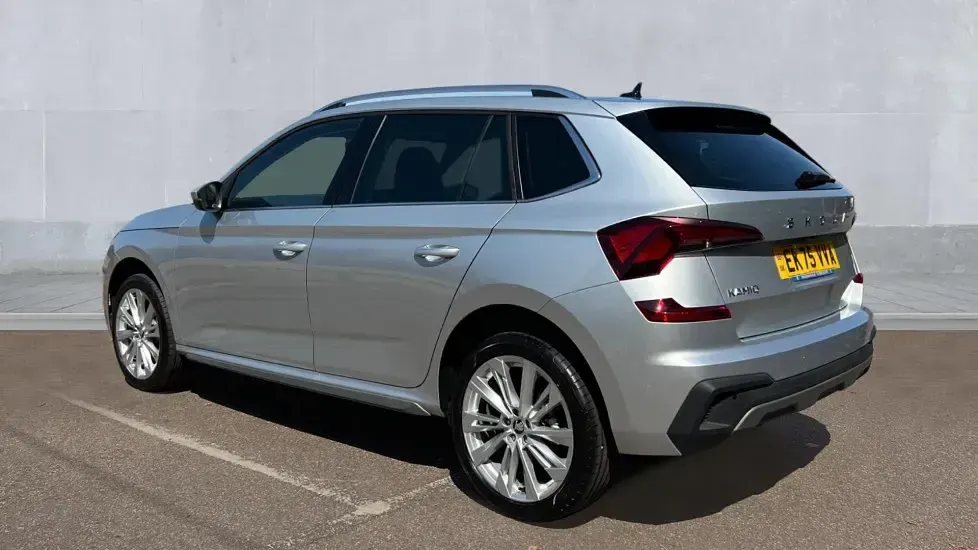 Used Skoda Kamiq SE L 150 HP (110 kW) 2025 Brilliant silver SUV