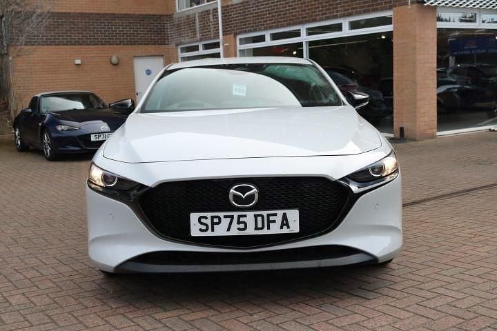 Used Mazda 3 Homura-Line 140 HP (102 kW) 2025 White Hatchback