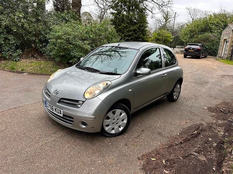 Used Nissan Micra 2007 Silver Hatchback