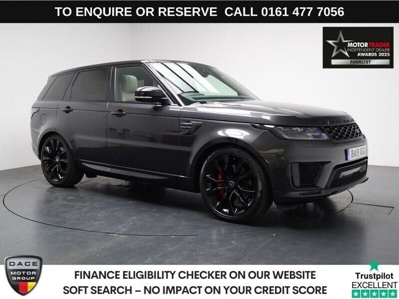 Grey Used 2019 Land Rover Range Rover Sport S SUV | £36,940 (Fair price) - Image 1/3