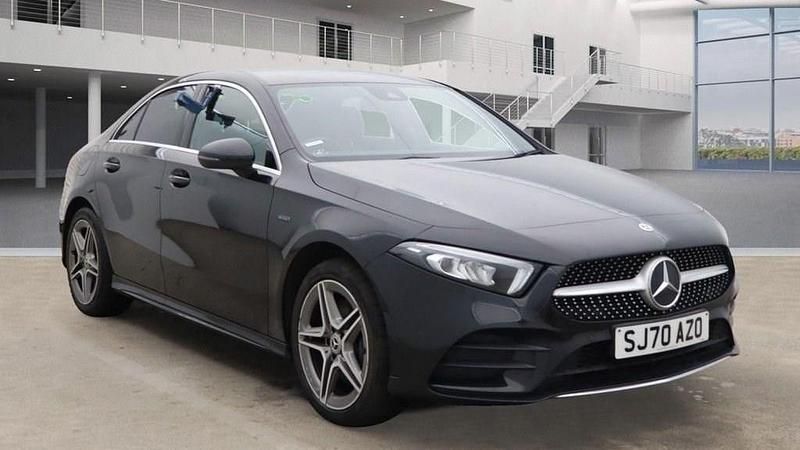 Black Used 2020 Mercedes A250 AMG line Sedan | £15,490 (Good price) - Image 1/3