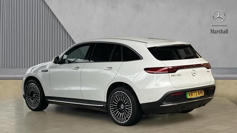 Used Mercedes EQC400 AMG Line Premium 300 kW (408 HP) 2023 White SUV