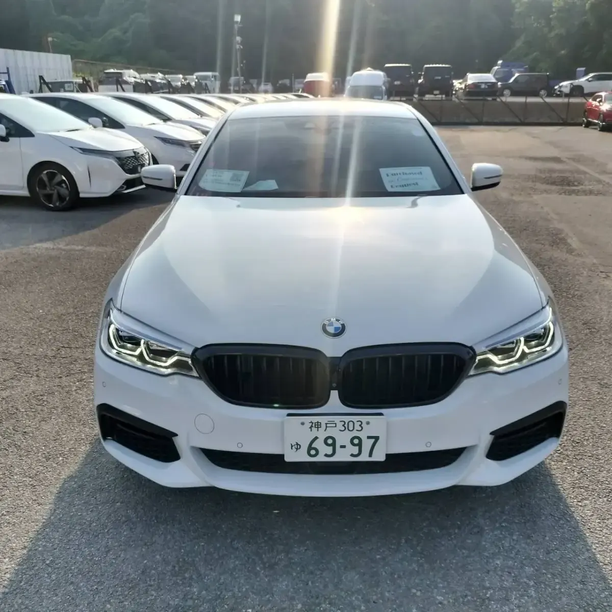 Used BMW 520 M Sport 2021 White Sedan