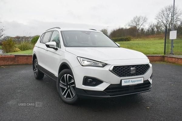 White Used 2021 Seat Tarraco SE Technology SUV | £20,950 (Fair price) - Image 1/3