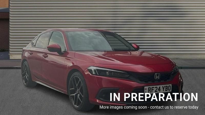 Red Used 2024 Honda Civic Advance Hatchback | £27,307 (Good price) - Image 1/4
