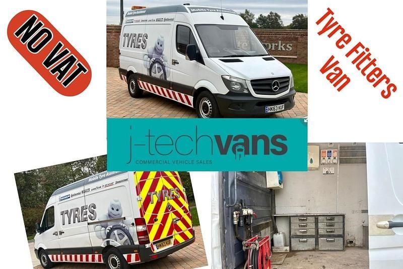 White Used 2013 Mercedes Sprinter Van | £5,500 (Super price) - Image 1/4