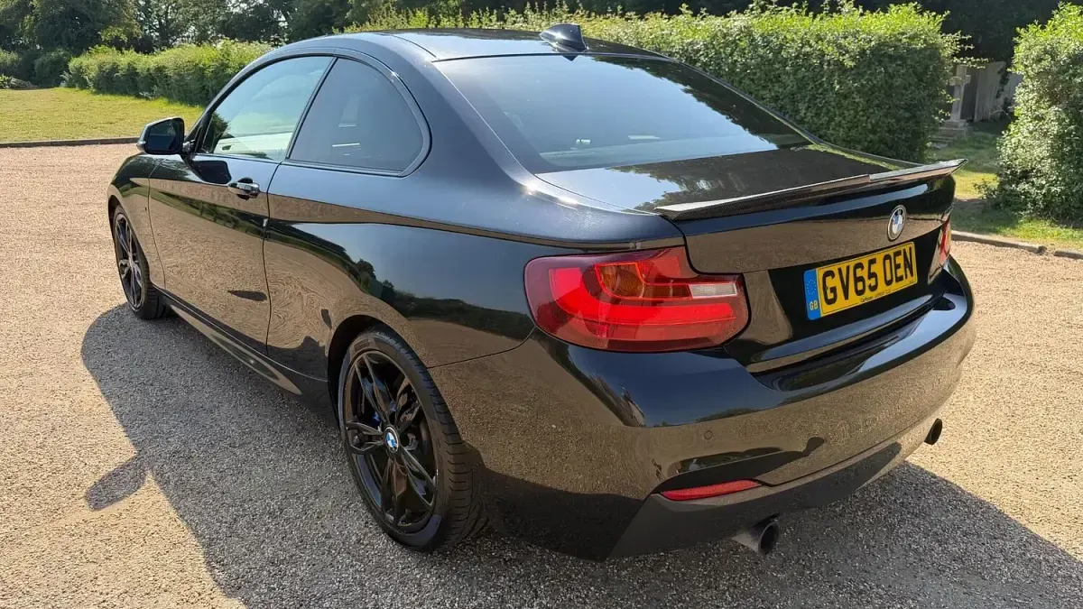 Used BMW M235 Comfort Edition 2016 Black Coupe