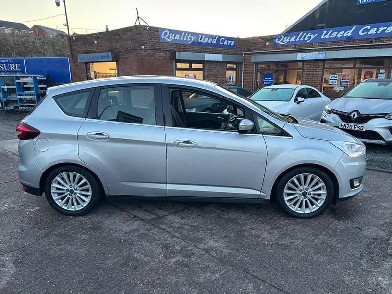 Used Ford C-MAX Titanium 120 HP (88 kW) 2017 Silver MPV