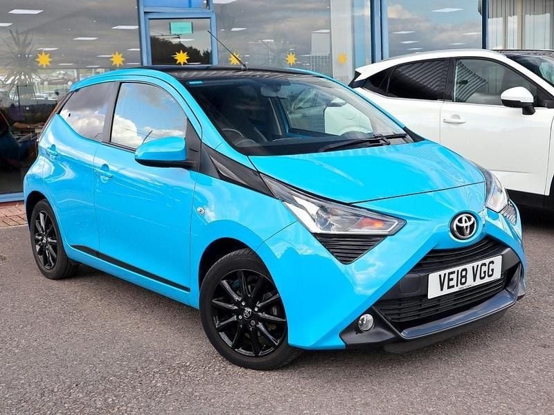 Blue Used 2018 Toyota Aygo x-press Hatchback | £8,789 (Fair price) - Image 1/4