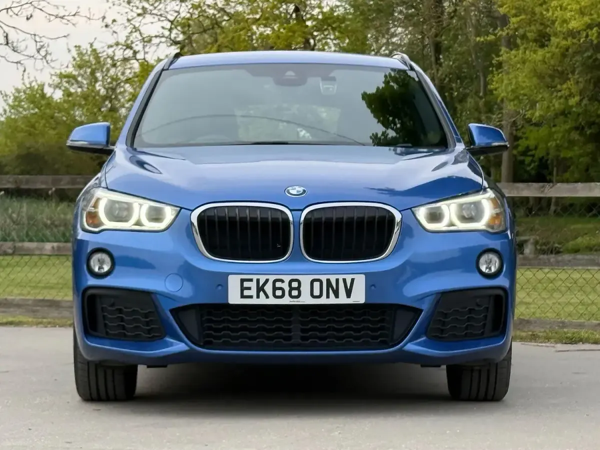 Used BMW X1 M Sport 187 HP (137 kW) 2018 Blue SUV