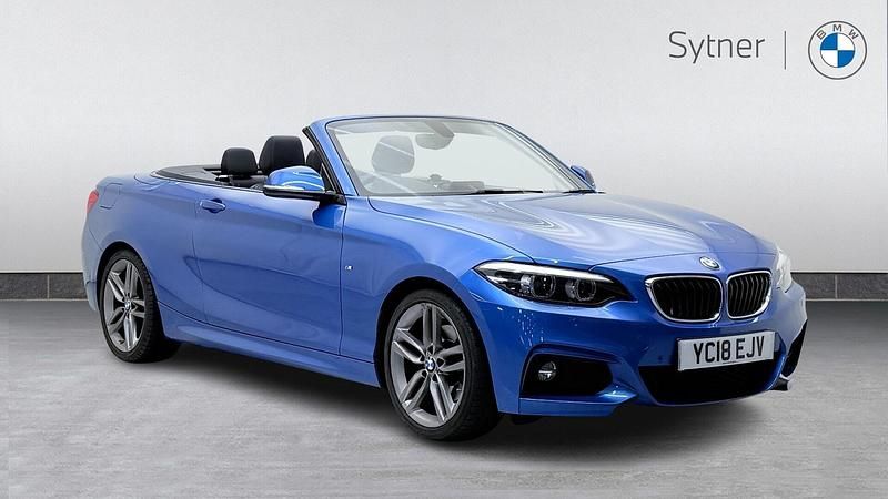 Blue Used 2018 BMW 220 M Sport Cabriolet | £15,750 (Fair price) - Image 1/4