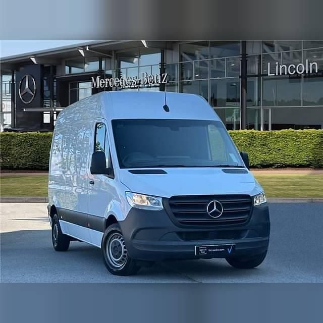 Solid arctic white Used 2024 Mercedes Sprinter Premium Van | £26,495 (Super price) - Image 1/4