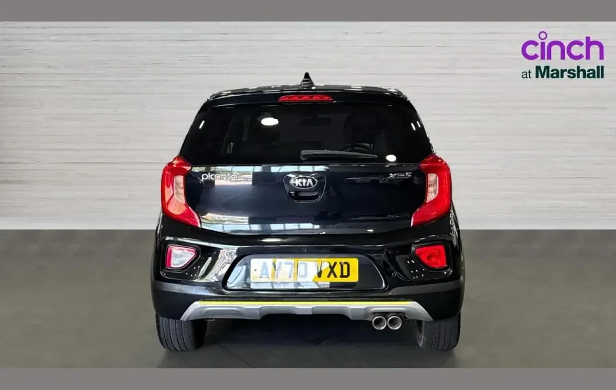 Used Kia Picanto X-Line 83 HP (61 kW) 2020 Black Hatchback