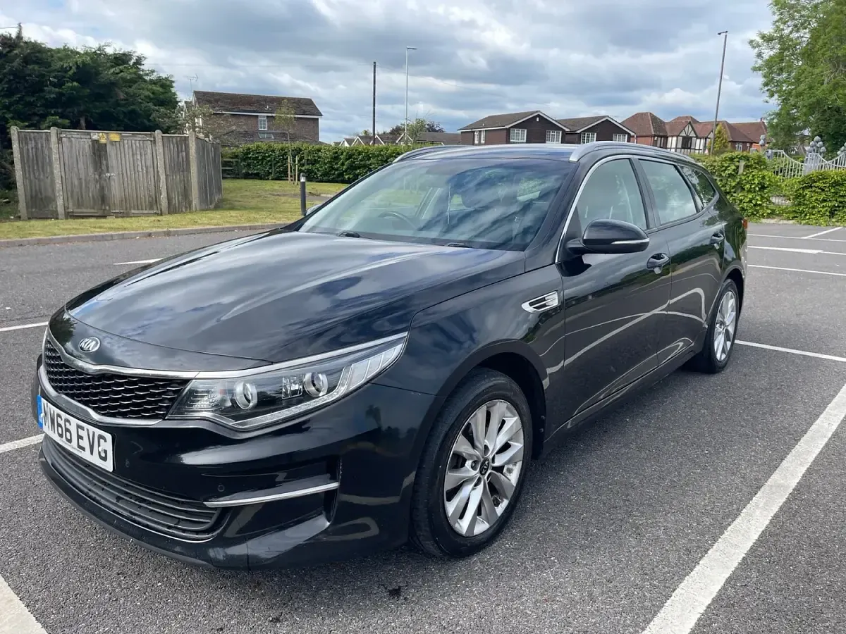 Used Kia Optima 141 HP (103 kW) 2017 Black Estate