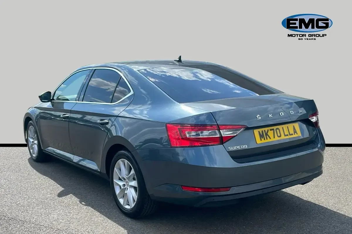 Used Skoda Superb SE Technology 218 HP (160 kW) 2020 Grey Hatchback