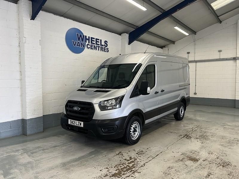 Used Ford Transit S 130 HP (95 kW) 2021 Silver Van