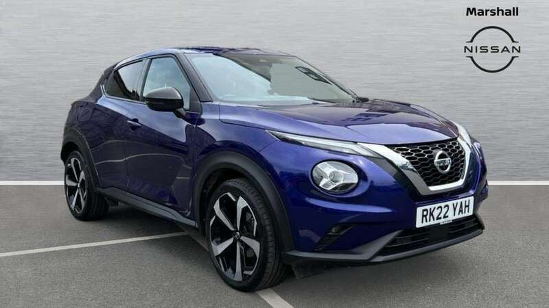 Blue Used 2022 Nissan Juke Tekna SUV | £15,010 (Fair price) - Image 1/4
