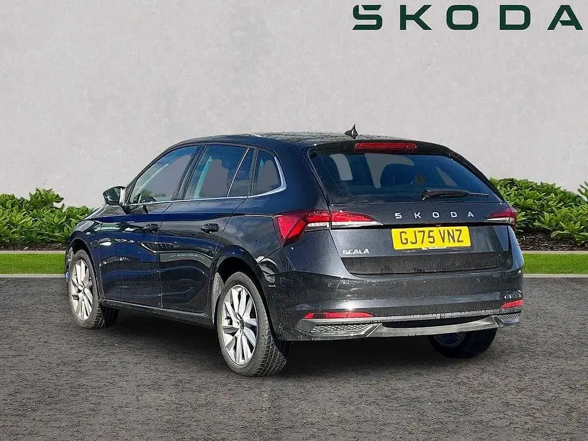 Used Skoda Scala SE L 113 HP (83 kW) 2025 Black magic pearl effect Hatchback