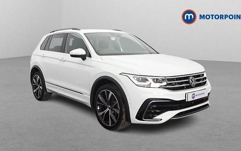 Used VW Tiguan R-line 245 HP (180 kW) 2023 White SUV