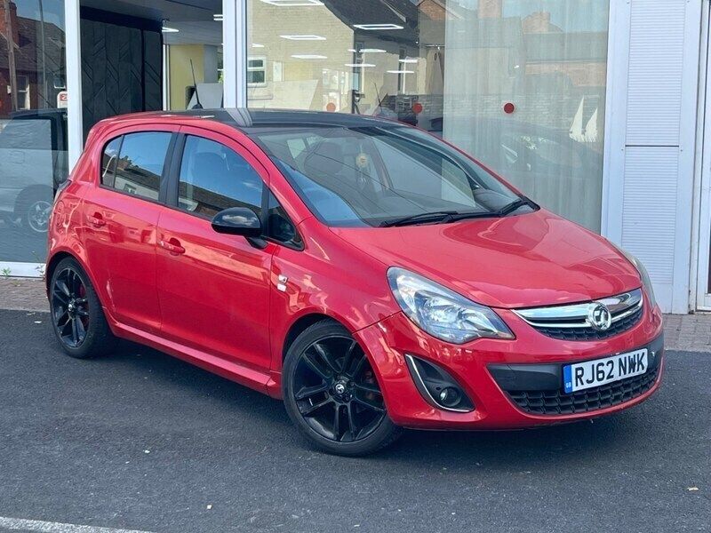 Red Used 2012 Vauxhall Corsa Edition Hatchback | £995 (Super price) - Image 1/4