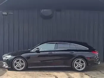 Used Mercedes CLA180 AMG Line Premium Plus 134 HP (98 kW) 2021 Black Coupe