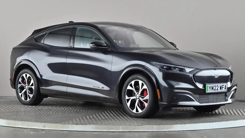 Grey Used 2022 Ford Mustang Mach-E Extended Range SUV | £25,498 (Fair price) - Image 1/3