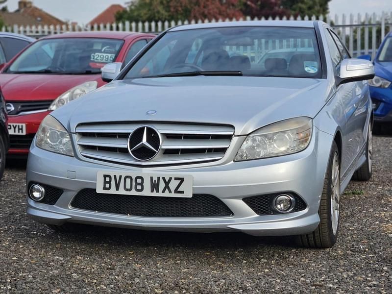 Silver Used 2008 Mercedes C220 Sedan | £2,495 (Fair price) - Image 1/4