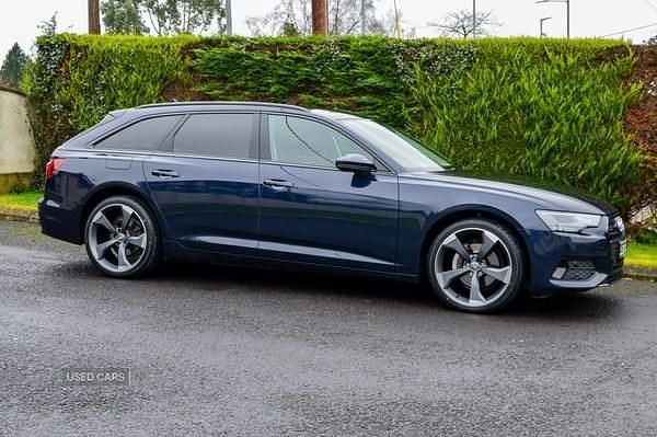 Used Audi A6 Sport 204 HP (150 kW) 2022 Blue Estate