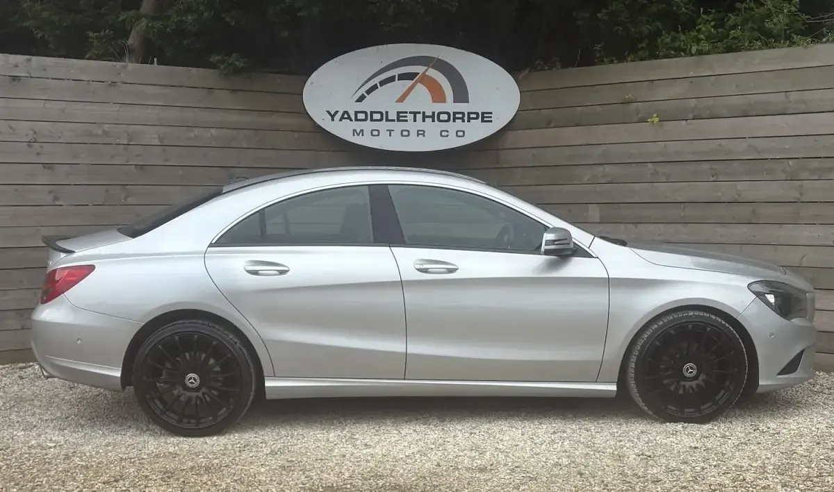 Used Mercedes CLA220 170 HP (125 kW) 2013 Silver Sedan