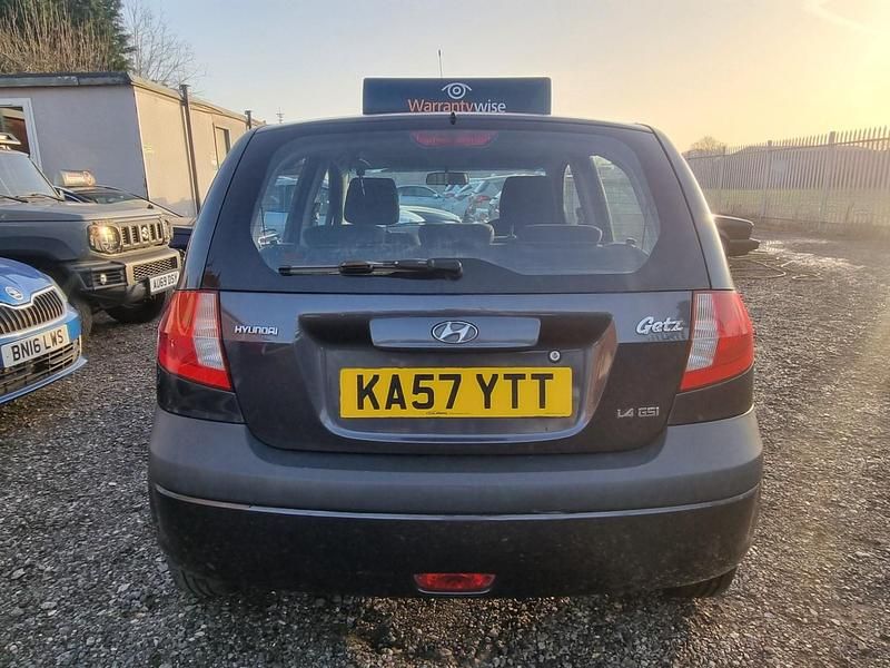 Used Hyundai Getz 95 HP (69 kW) 2008 Grey Hatchback